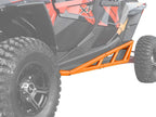 SuperATV Rock Slider Nerf Bars for Polaris RZR XP 4 Turbo (2016–2023) - Orange