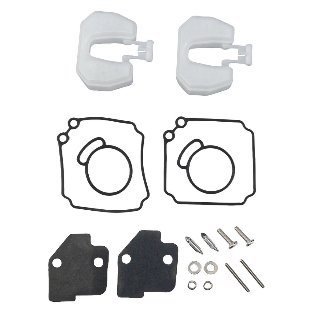 3Pc Carburetor Kit with Float for Tohatsu Nissan M 40 50 HP