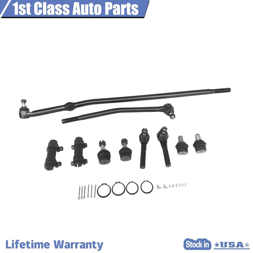10pc Front Suspension Kit for Ford E-150 Econoline (1992–2005)