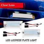 Full LED License Plate Light Assemblies for Jeep Renegade (2015–2020)