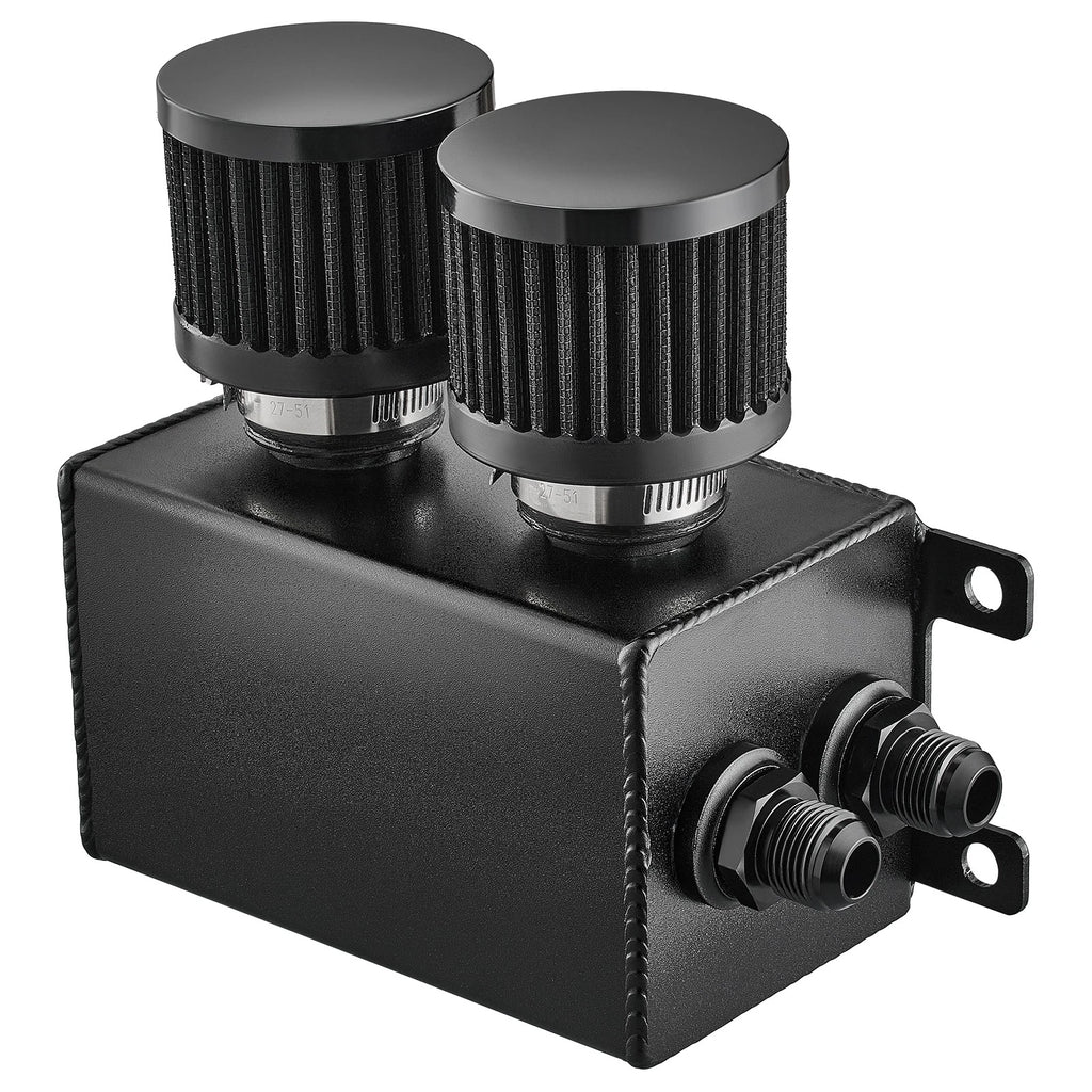 10AN Oil Catch Can Reservoir Tank for Universal Applications (2 Port)