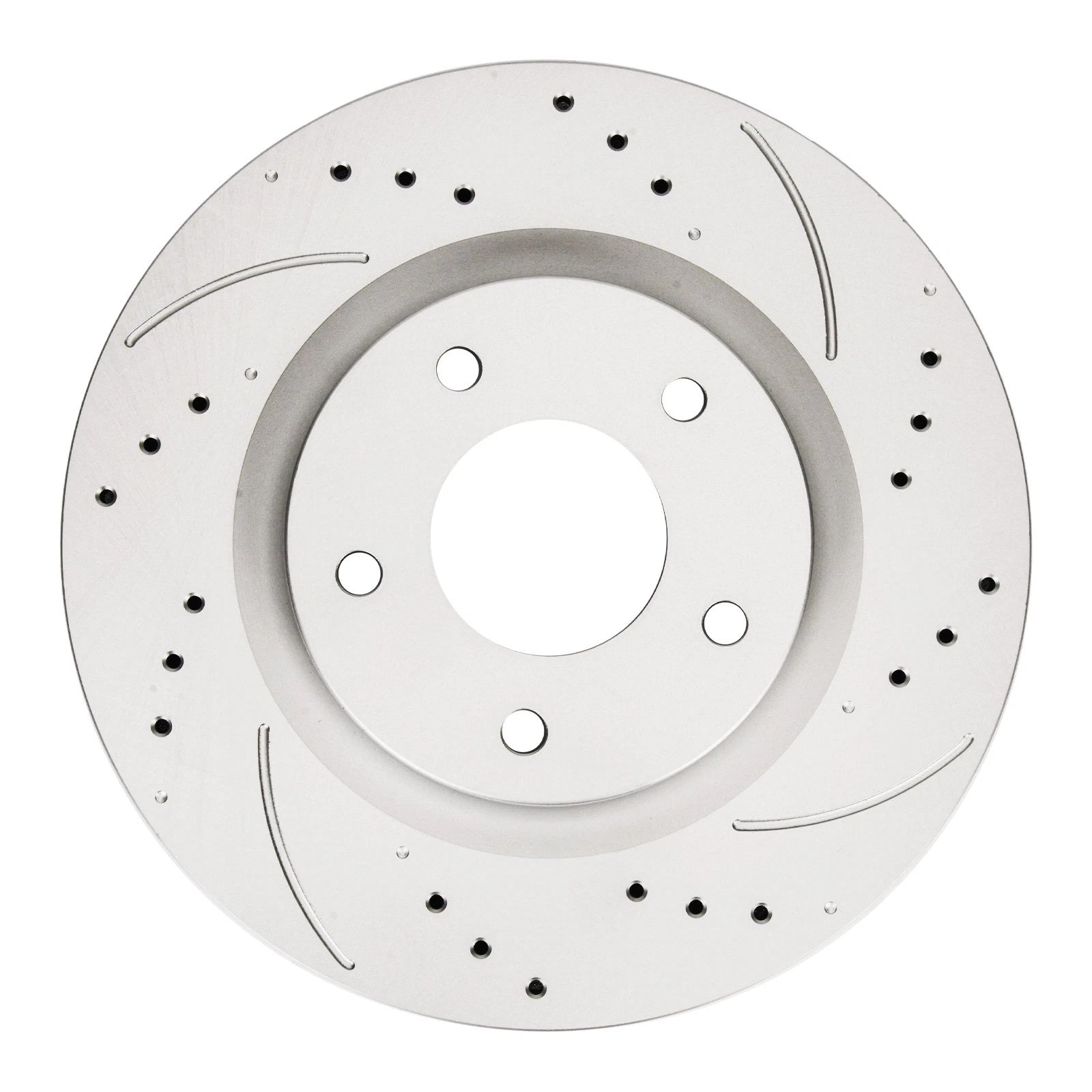 Front Set Drilled & Slotted Brake Rotors for Nissan Rogue & Sentra (2007–2013)