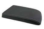 Leather Console Lid Armrest Cover for Cadillac SRX (2004–2009) Beige Stitch