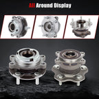 Set of 4 Wheel Hub Bearing Assemblies for Nissan Altima 2008–2012