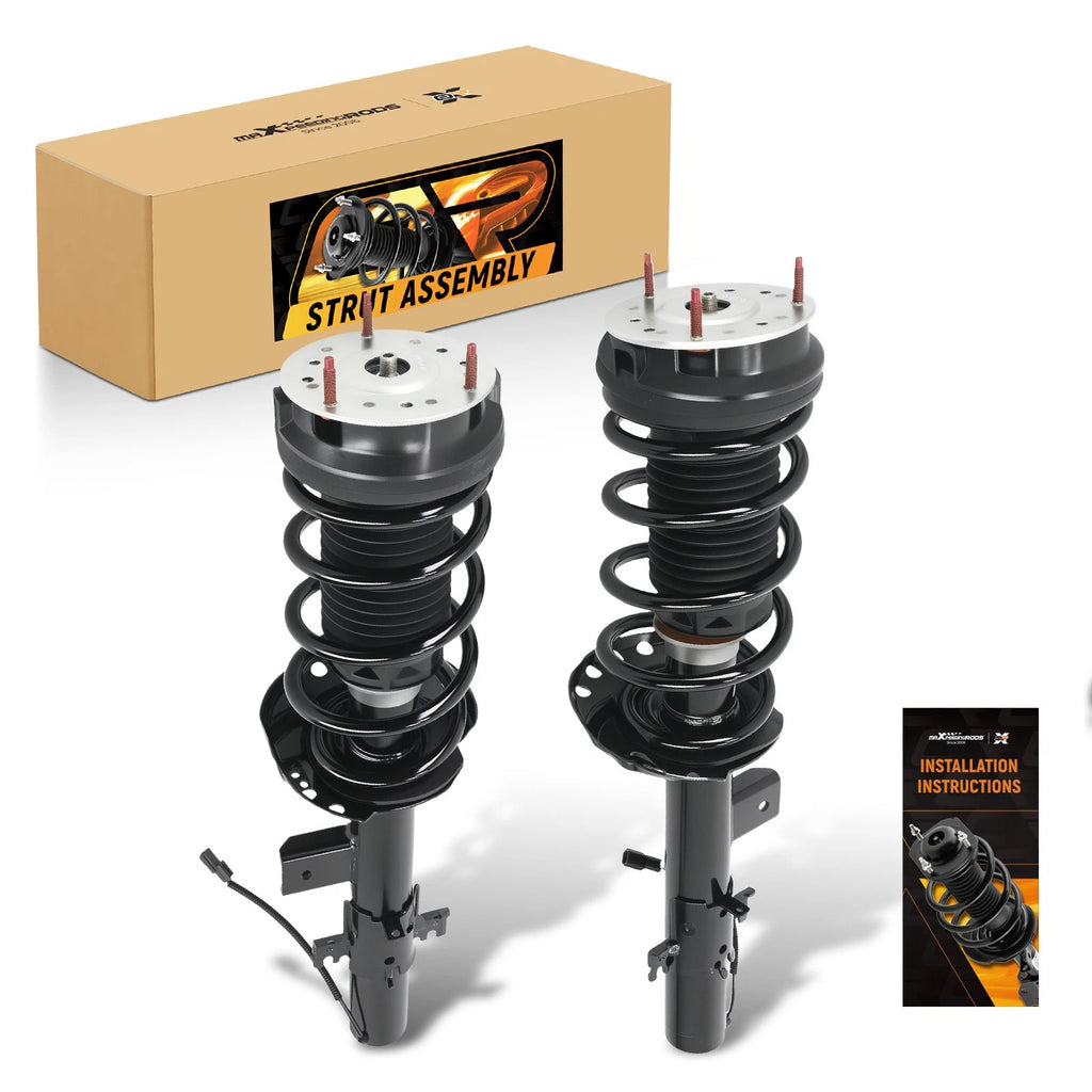 Set of 2 Rear Strut Assemblies w/Electric for Land Rover Range Rover Evoque (2012–2018)