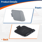 Tow Hook Cover for BMW 114i (2012–2014) No. 51118053828 Mineral Grey