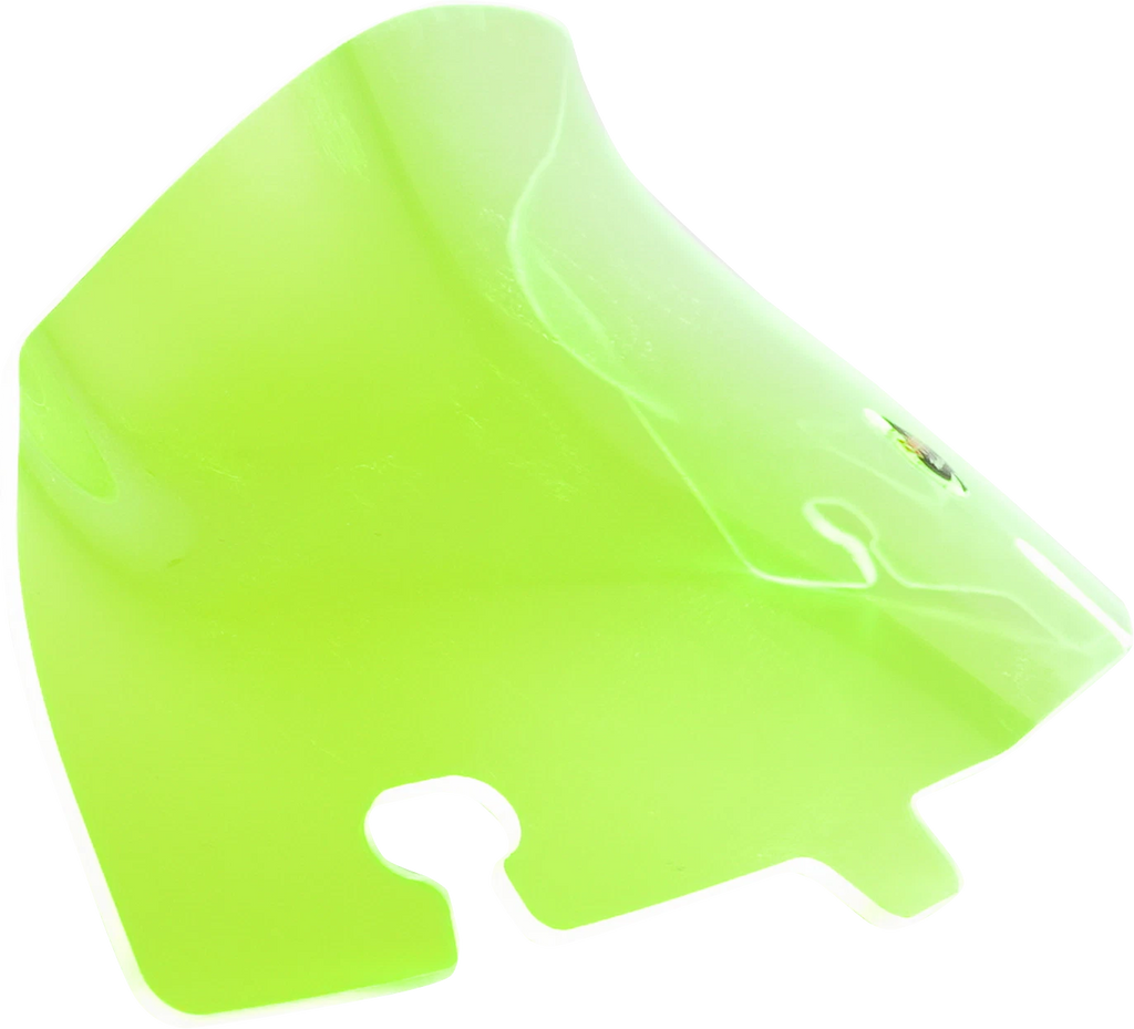 Klock Werks Kolor Flare Windshield 6.5" Green Ice for FLH (KWW-01-0641)