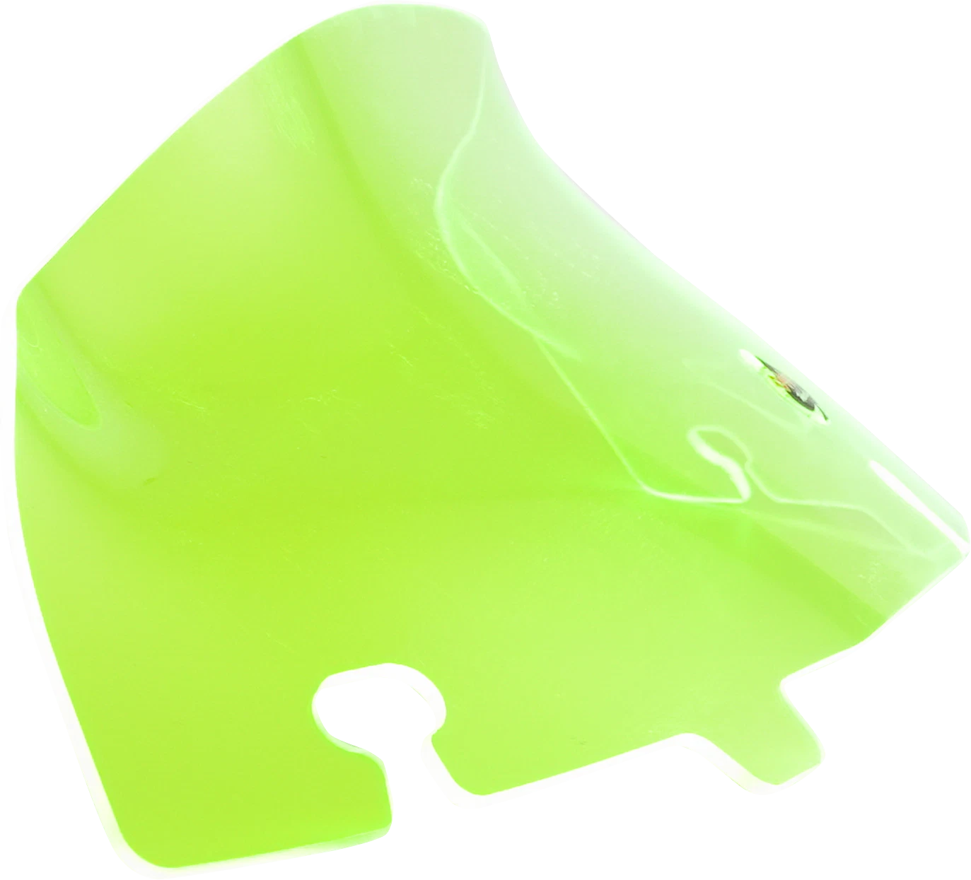 Klock Werks Kolor Flare Windshield 6.5" Green Ice for FLH (KWW-01-0641)