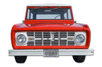 Front Bumper Metal Sign for Ford Bronco (1967–1967)
