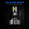 4X 9005 H11 LED Headlight Bulbs Combo for NOVSIGHT (20000LM 6500K)