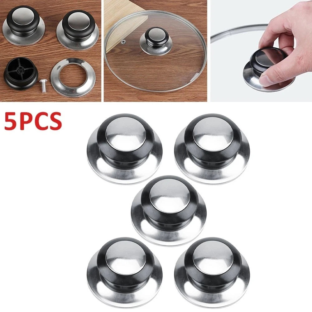 Knob Handle Lid Knobs for Oil Cans and Pan Lids (Replacement)