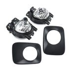 Halogen Fog Lights for Honda Pilot (2009–2011) with Black Cover