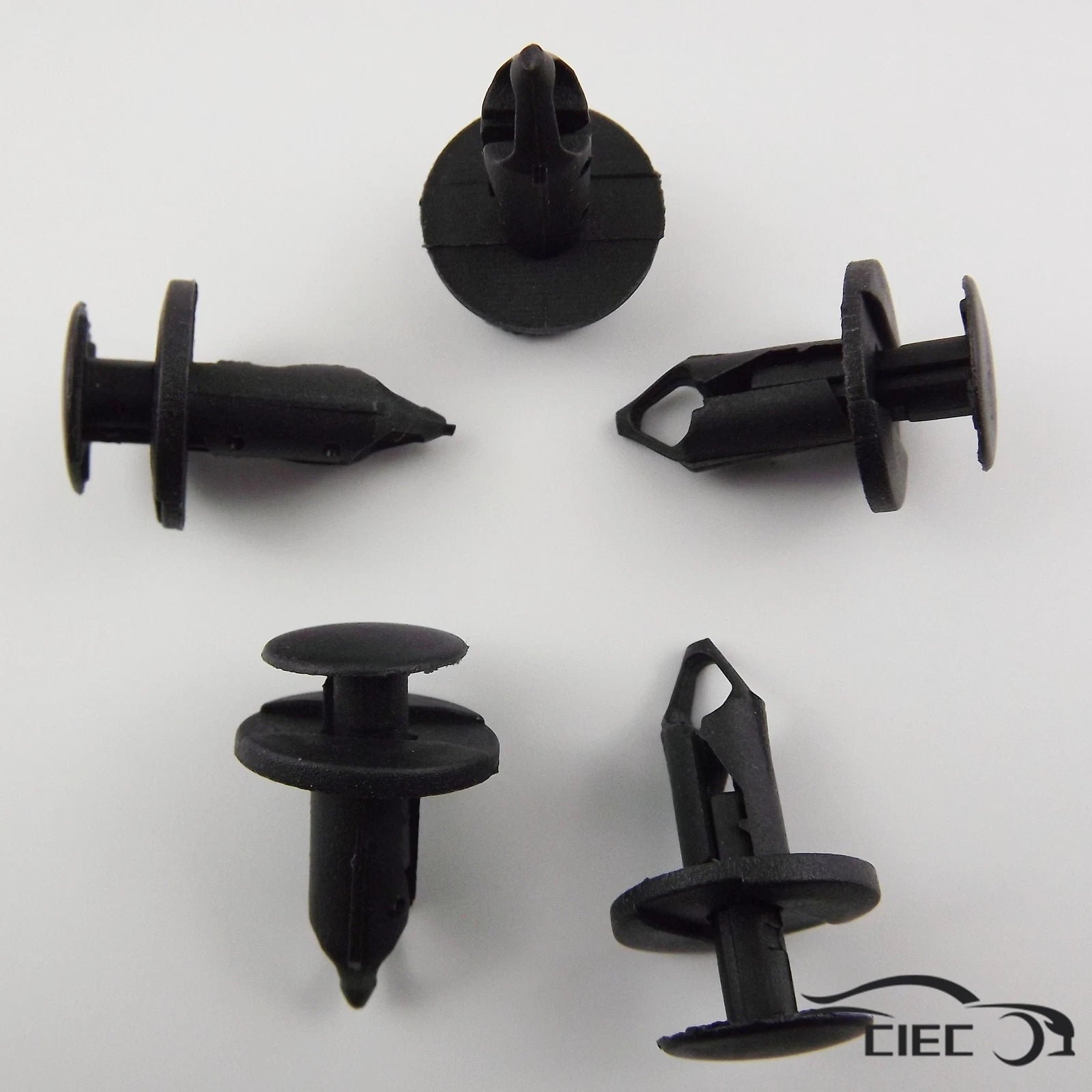Set of 100 Fender Bumper Grille Push Type Retainer Clips