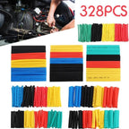 328pcs Heat Shrink Tubing Kit for Automotive Wiring Insulation