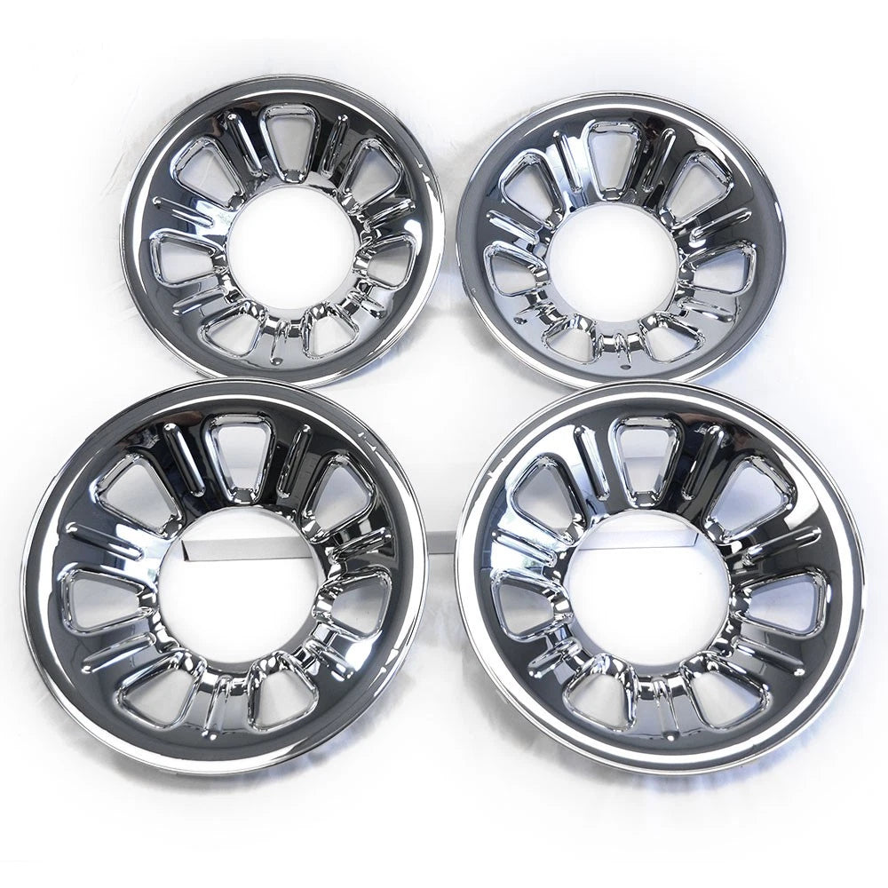Wheel Skins Chrome Caps Full Covers for Ford Ranger (2000–2011) 7 Spoke