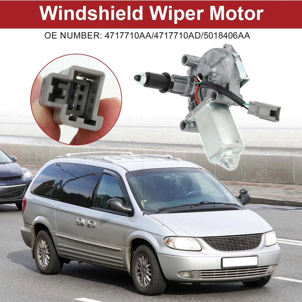 Rear Windshield Wiper Motor for Dodge Grand Caravan (2001–2003) No. 4717710AA