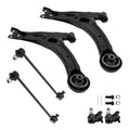 Front Lower Control Arms Ball Joints Sway Bar for Toyota Corolla (2003–2008)
