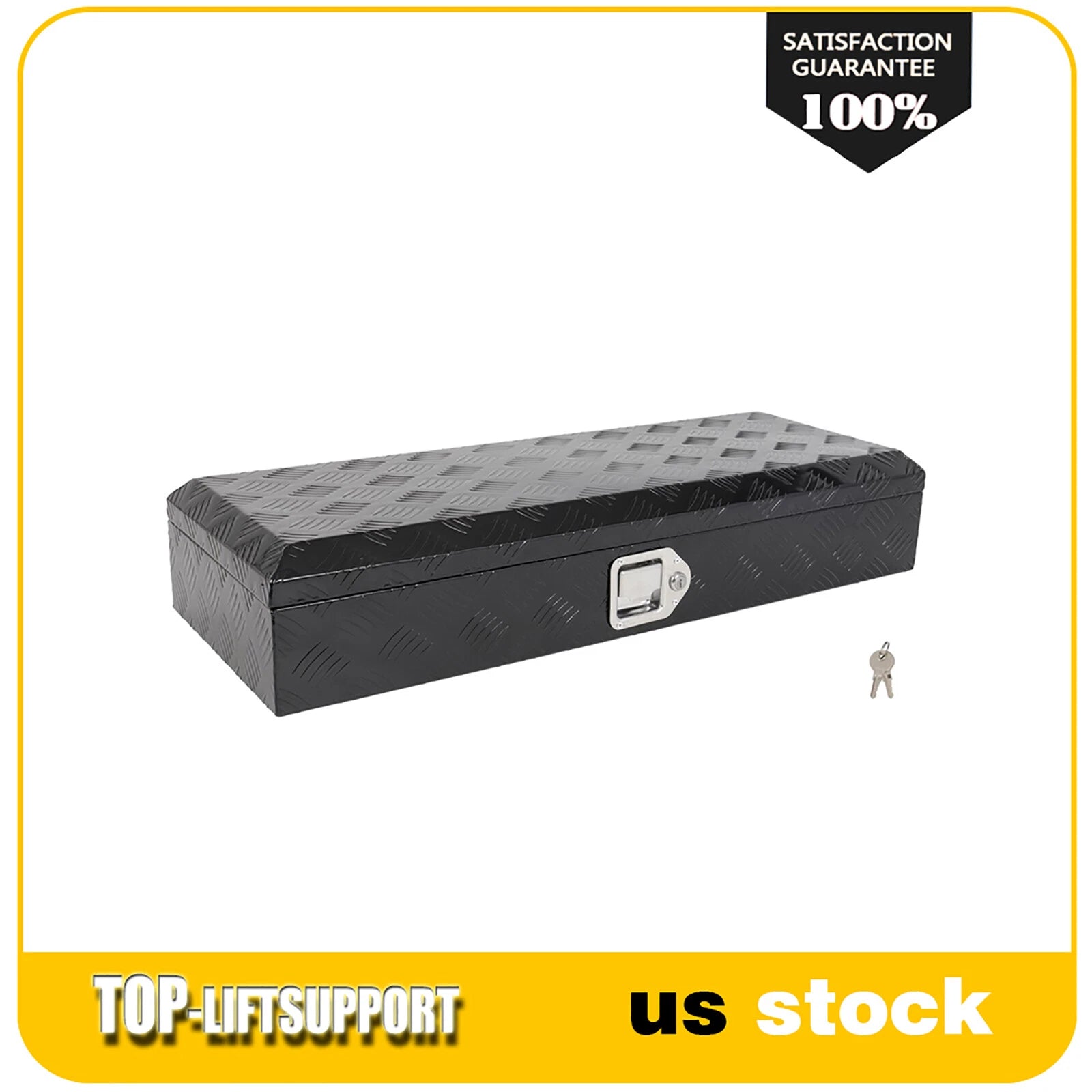 Storage Tool Box with Lift Air Rod for Truck