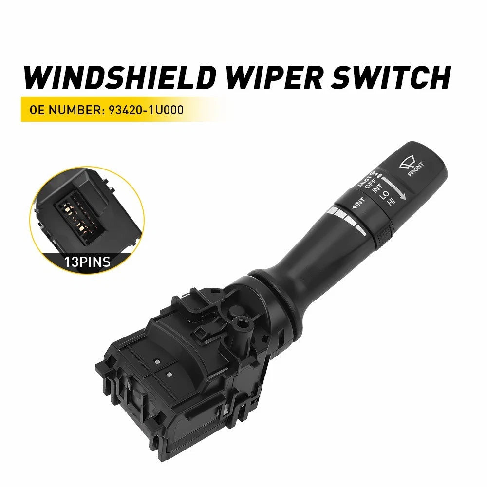 Windshield Wiper Control Switch for Hyundai Kia (2011–2016)