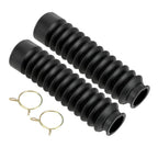 Black Front Fork Dust Boots for Honda CG125 Dirt Bike