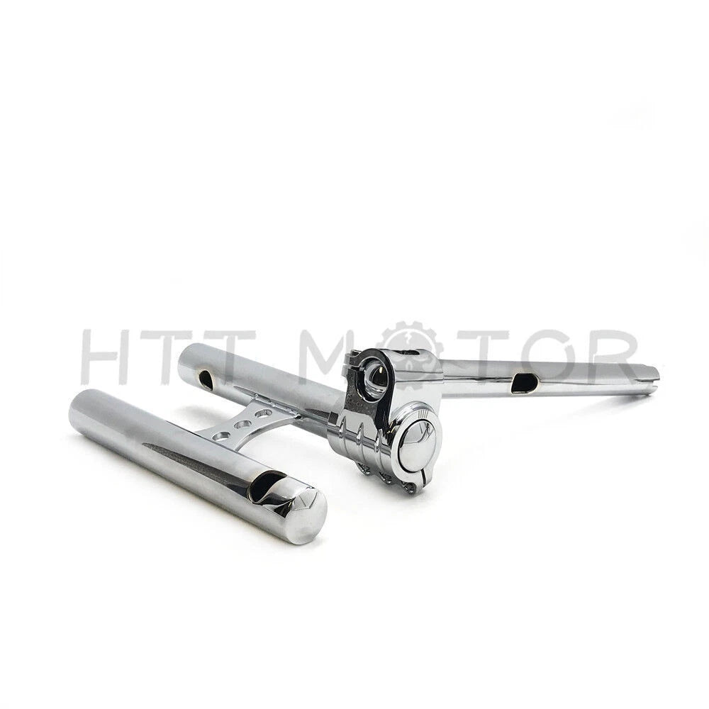 8" 10" 12" 14" Clip Splitter Handlebar for Harley Dyna FXR Sportster