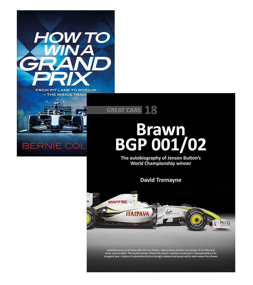Brawn BGP 001/02 & How to Win a Grand Prix: F1 Legends 2-Book Set