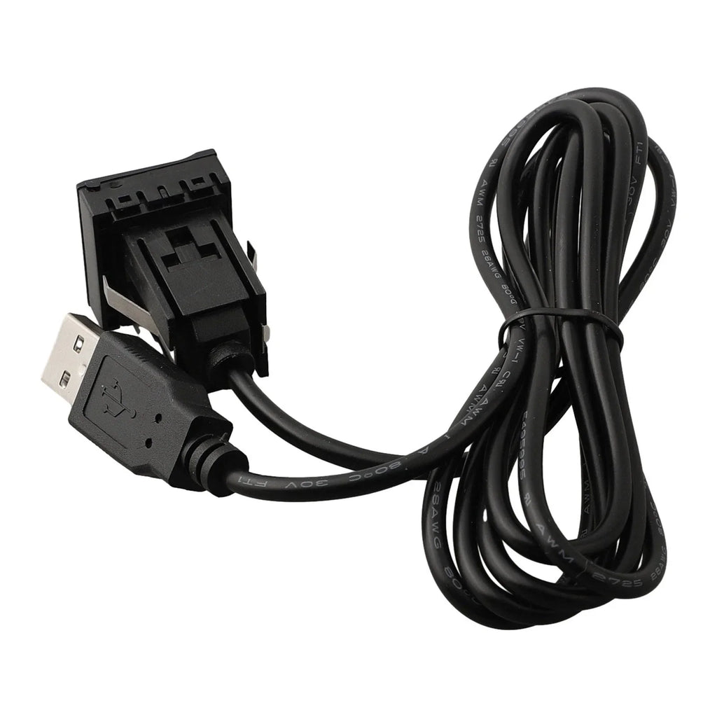 USB Dual USB Extension with Dust Cover