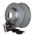 Front Brake Kit 348mm Coated Rotors & Bosch Ceramic Pads for BMW E84 E90 E92 E93 (2007–2013)