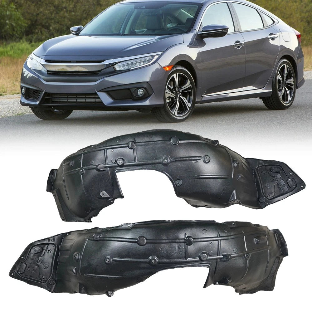 Inner Fender Liner Set for Honda Civic (2016–2018)