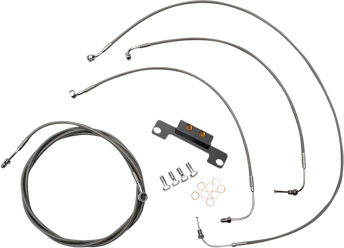 Handlebar Cable/Brake Line Kit for Harley Davidson Touring (Stock Ape Hanger)