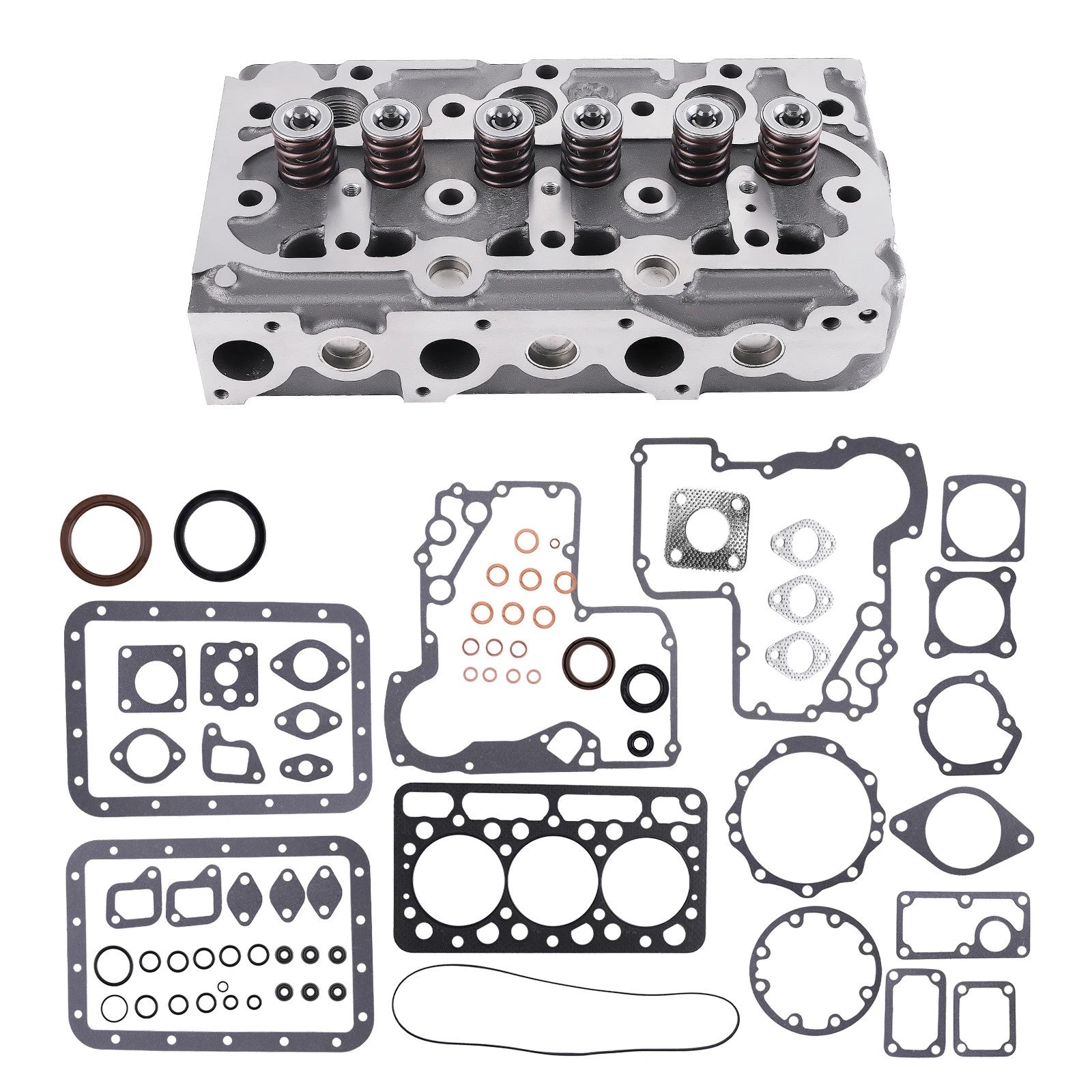 Complete Cylinder Head & Gasket Kit for Kubota B7200 B8200