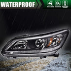 Projector Headlights with Bracket for Honda Accord (2013–2015) LED DRL