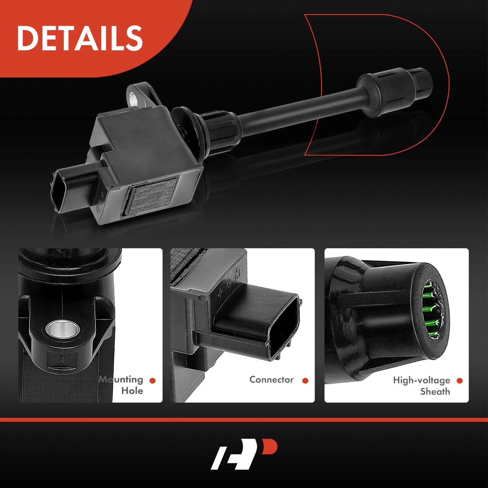 3X Ignition Coil for Nissan Maxima INFINITI I30 (2000–2001) V6 3.0L