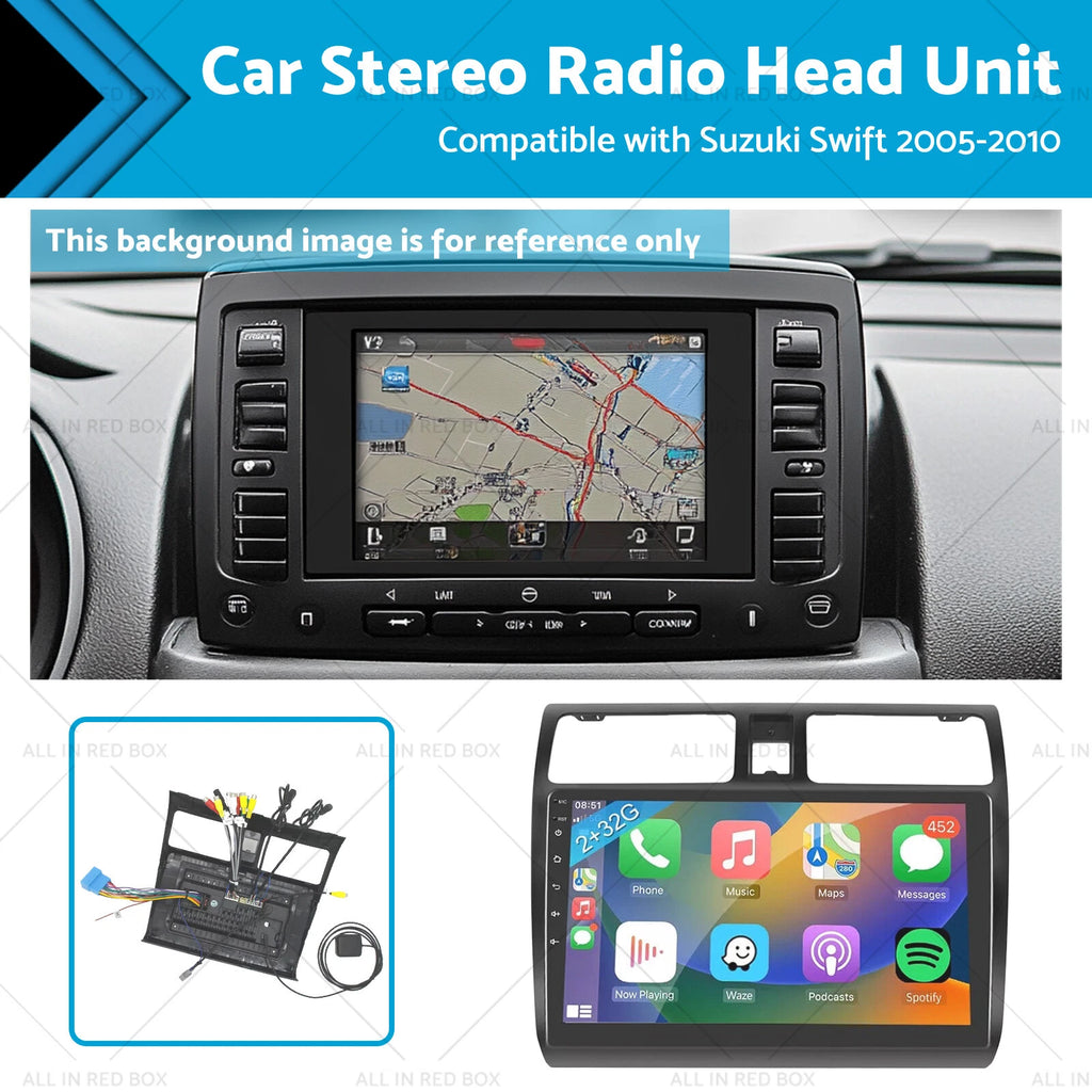 Car Radio Stereo for Suzuki Swift (2013–2023) - Android, Carplay, GPS, 32G