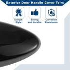 Exterior Door Handle Cover Trim for Lexus IS250 (2006–2013) Black ABS