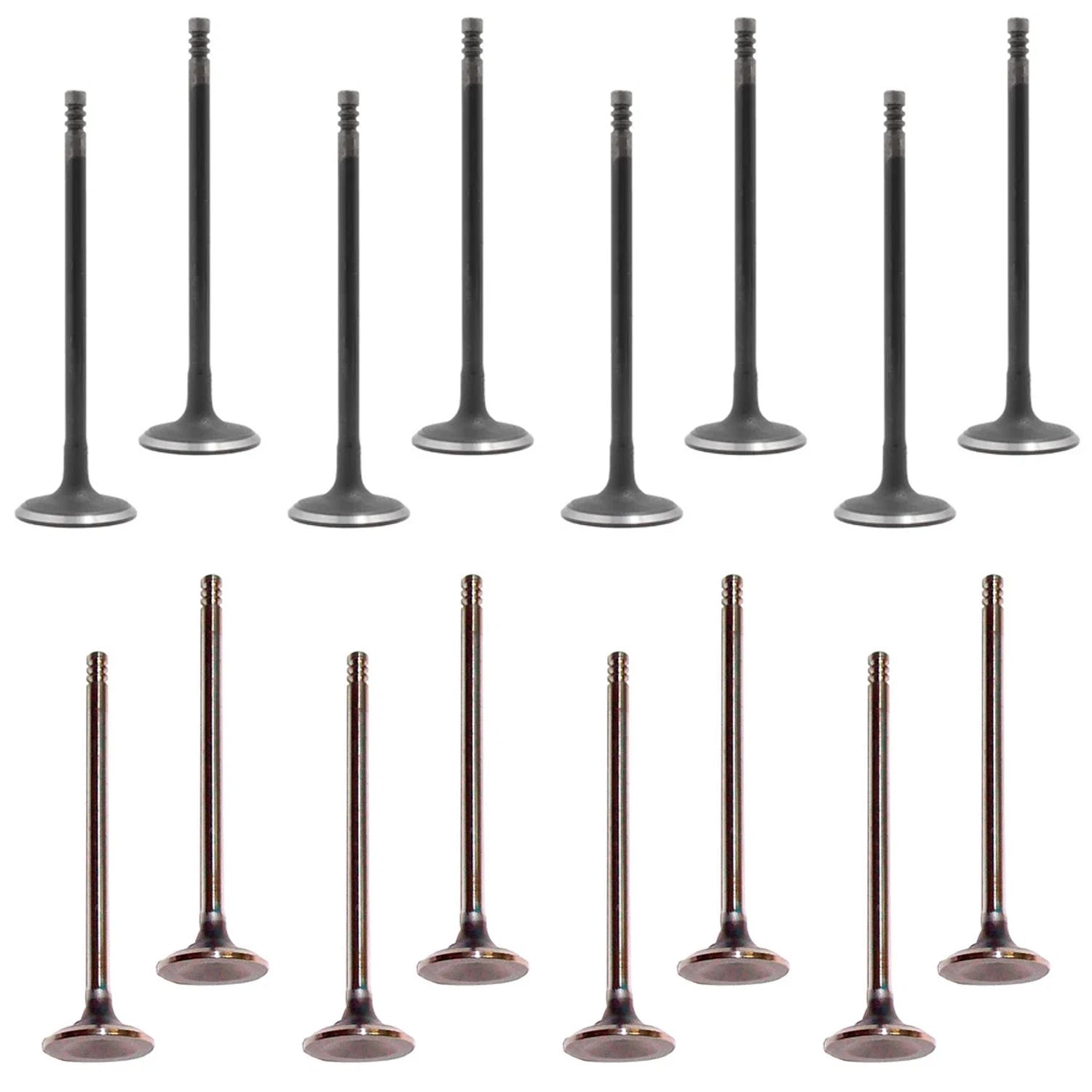 Set of 16 Intake & Exhaust Valves for Dodge Breeze Cirrus Stratus 2.0L L4
