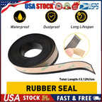 Set of 4 Rubber Seal Strips for Car Front Rear Side Windows