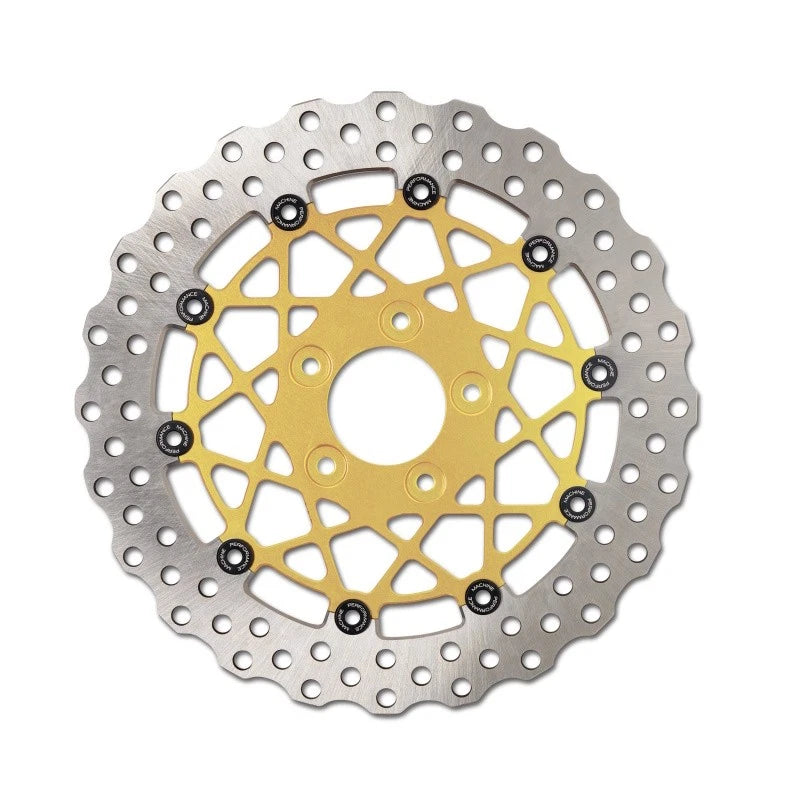 Performance Machine Disc for Speedstar (11.5in x .20 FF No O/S Rr, Gold Ano)