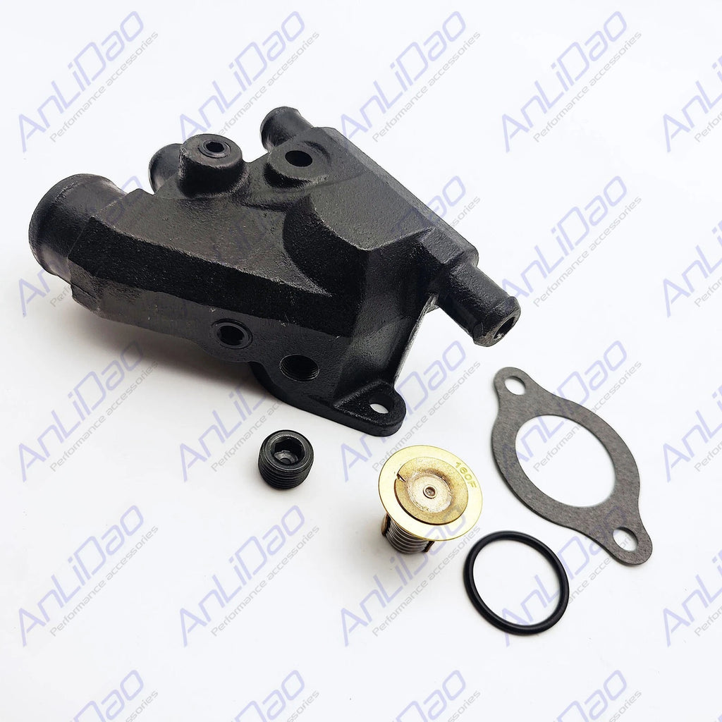 Thermostat Housing for OMC Volvo Penta V6 V8 (3850360 0987716 0985880 0986292)