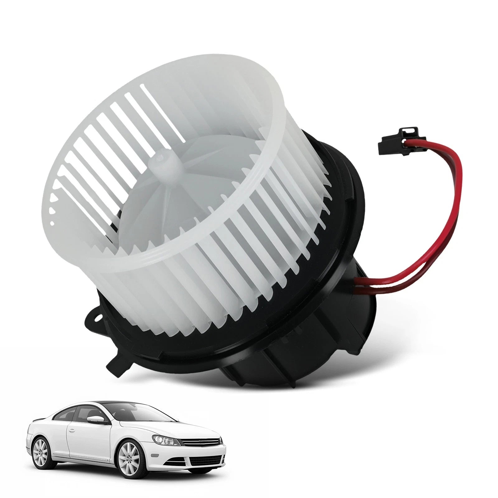 Heater Blower Motor w/Fan Cage for Mercedes-Benz C300 C350 E350 GLK350 (2012–2015)