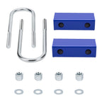 3" Drop Kit Lowering Blocks with U-bolts for Chevrolet C10 C20 (1960-1972)