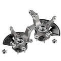 Set of 2 Front Steering Knuckle Wheel Bearing Hub for Ford Escape (2001–2012)