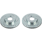 2X Brake Discs for Nissan Versa Kicks (2018–2024)