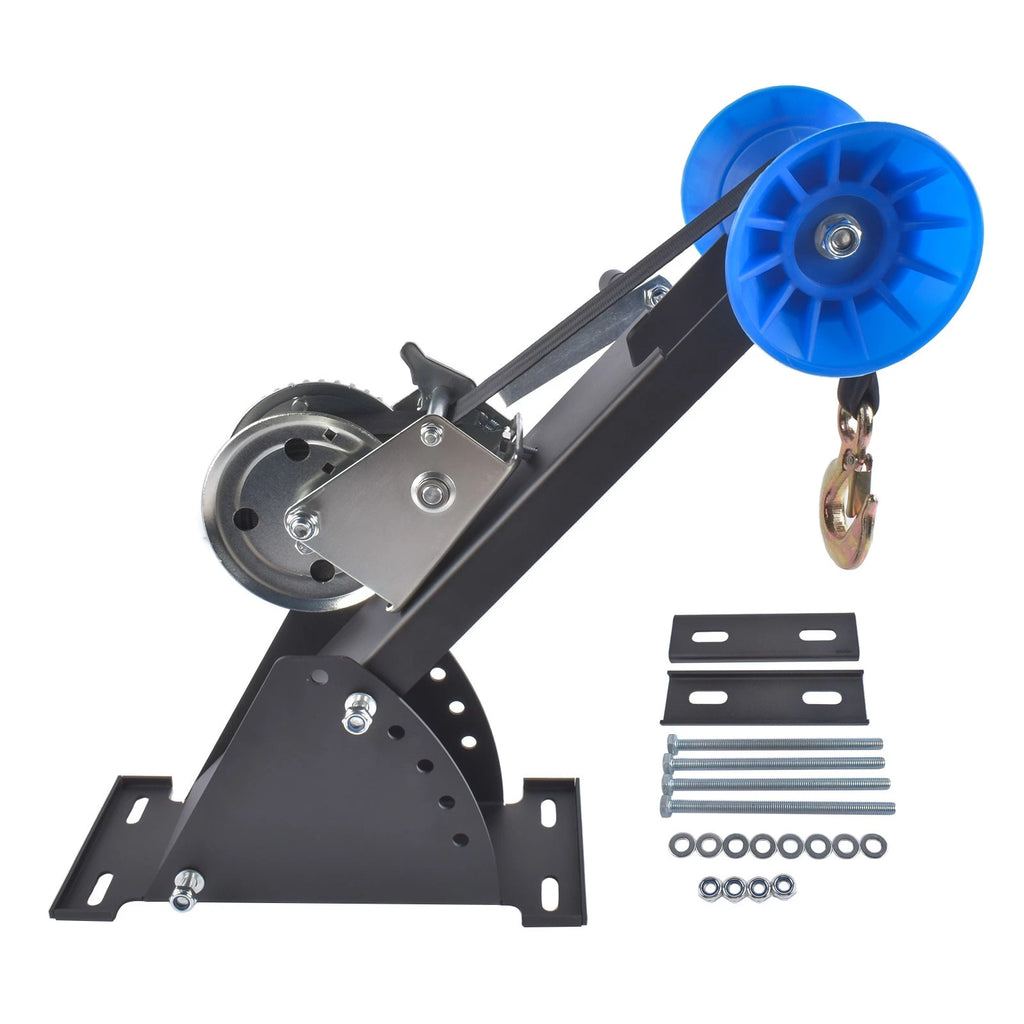 Adjustable Trailer Winch Mount for 3-4" W x 4" H Tongue (1200 lbs)