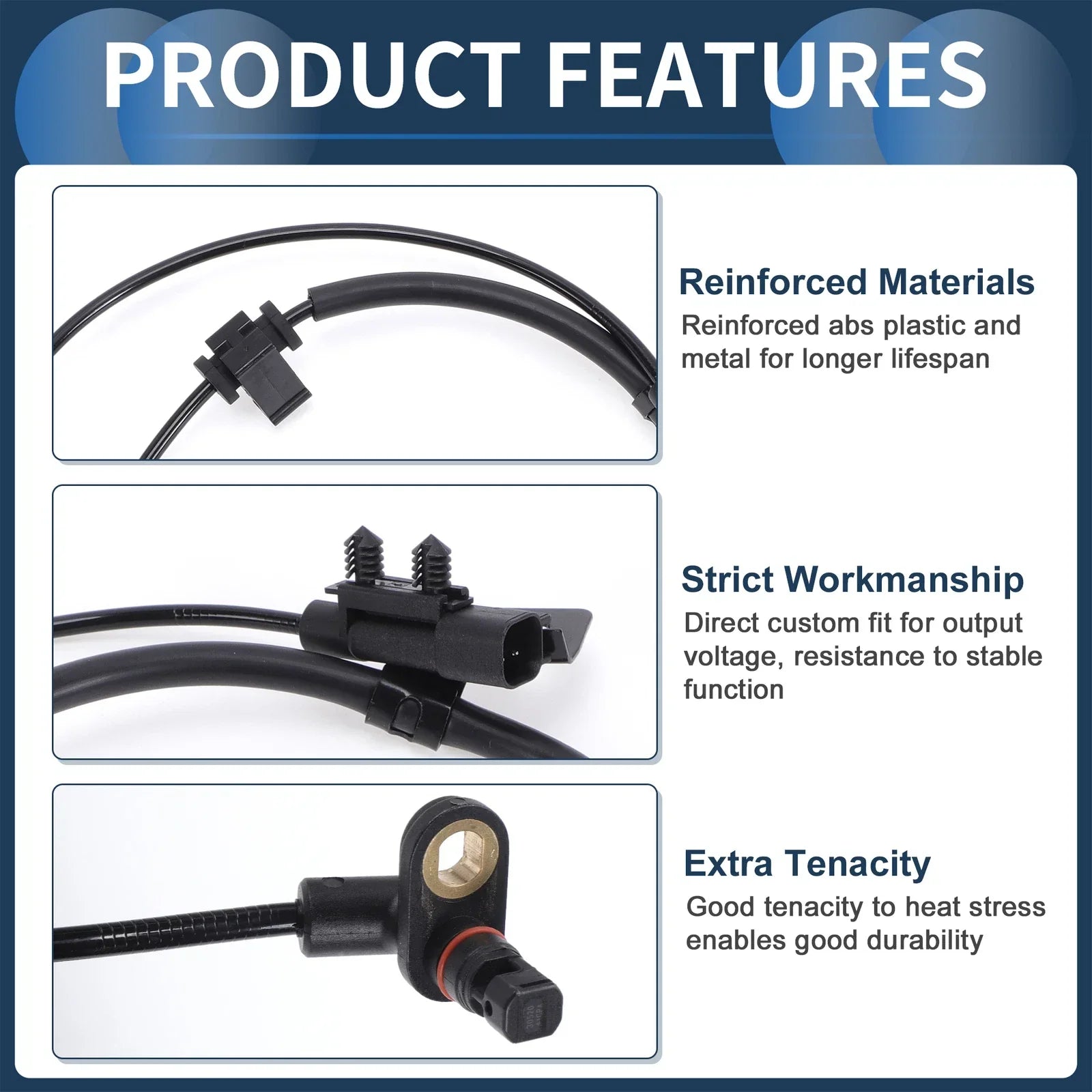 ABS Wheel Speed Sensor for Dodge Journey Sport Utility (2009-2020)