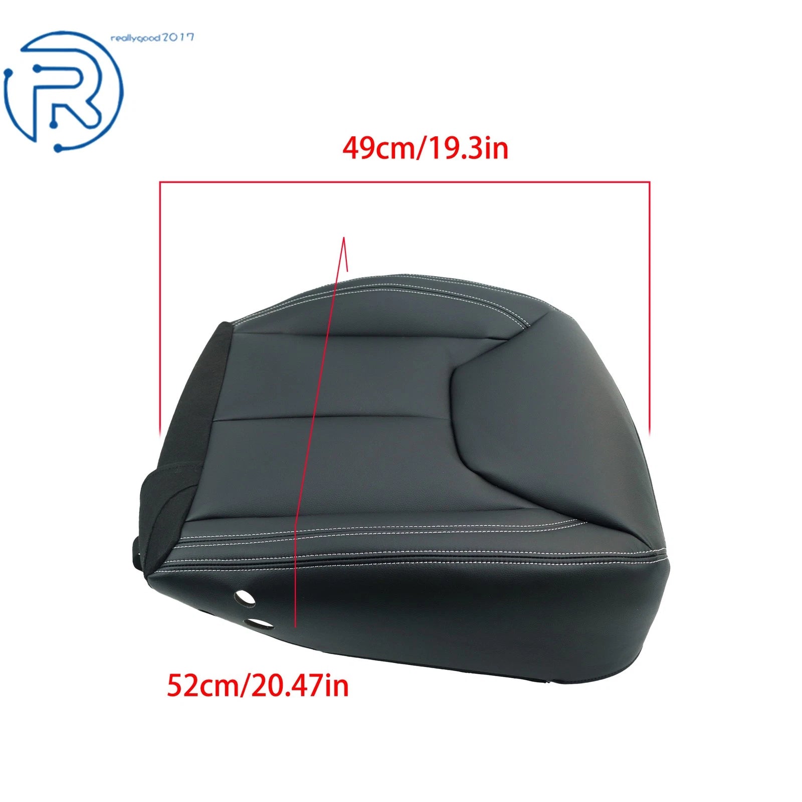 Set of 2 Front Seat Covers for Jeep Wrangler (2013-2017) with Driver Foam