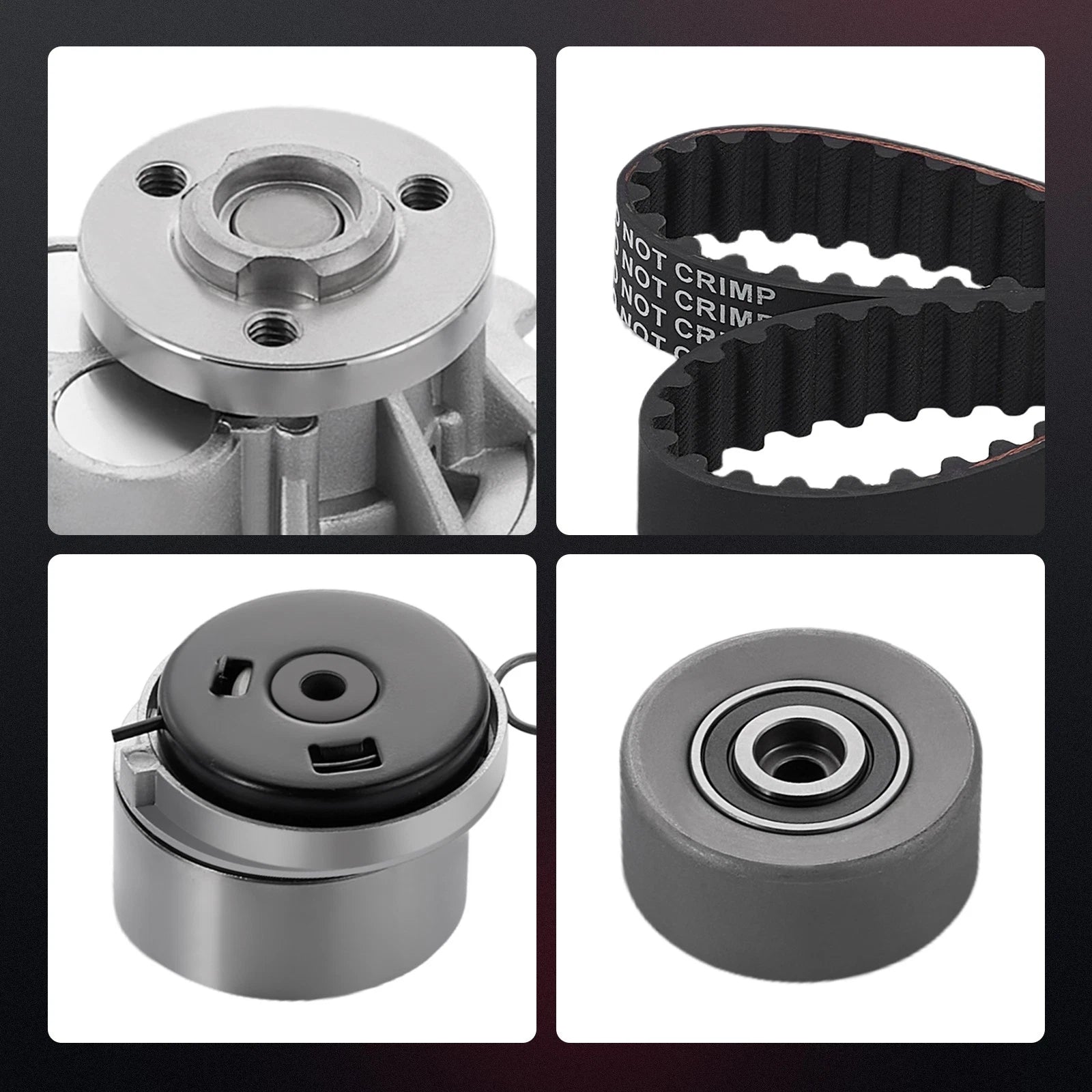 Timing Belt Kit with Water Pump Tensioning Wheel for Chevy Aveo5 (2009-2011)