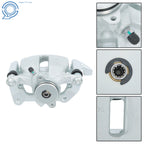 Set of 2 Rear Brake Calipers w/Bracket for Audi Q5 (2013–2017)
