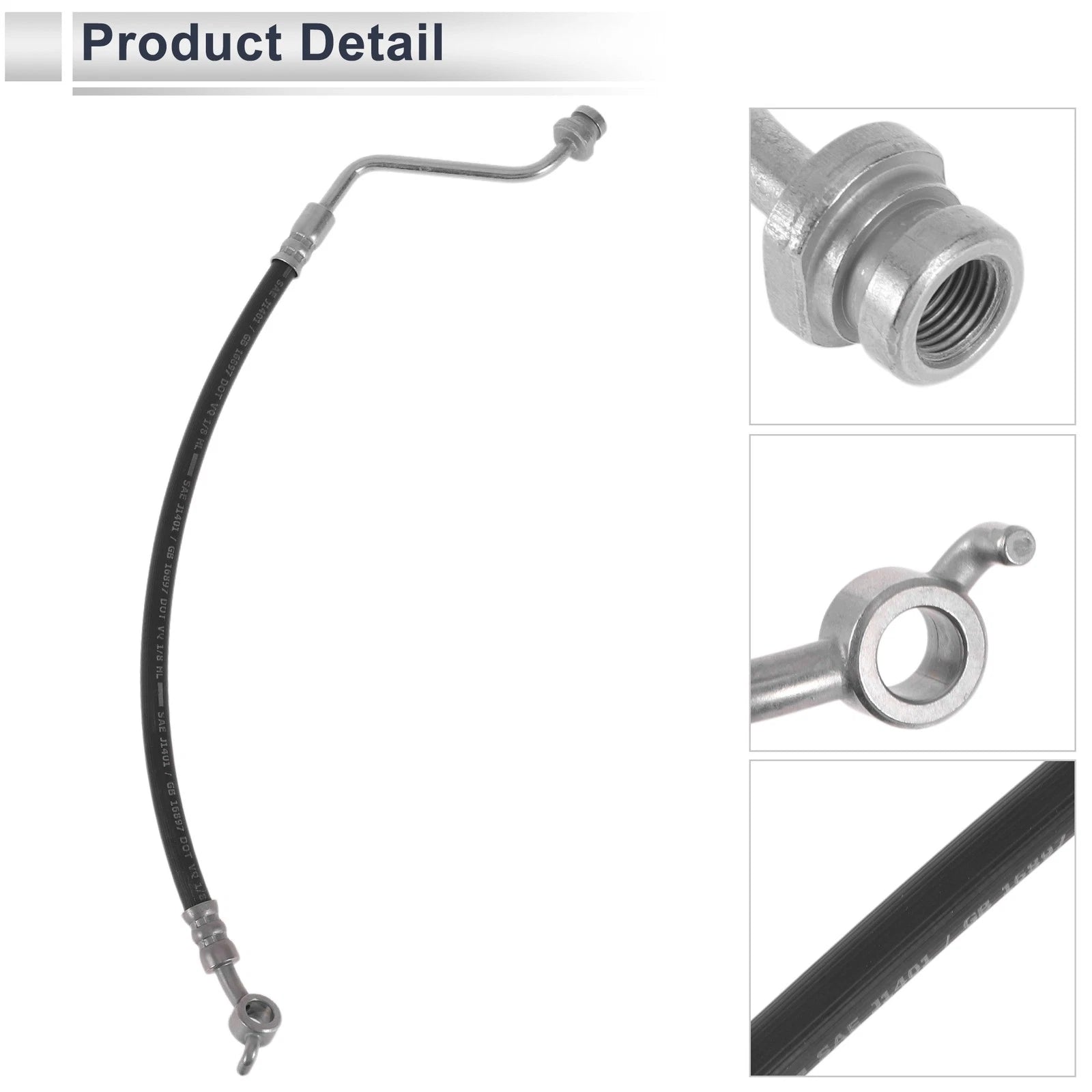 Brake Hydraulic Hose for Hyundai Santa Fe (2007–2012) No. 587382B010
