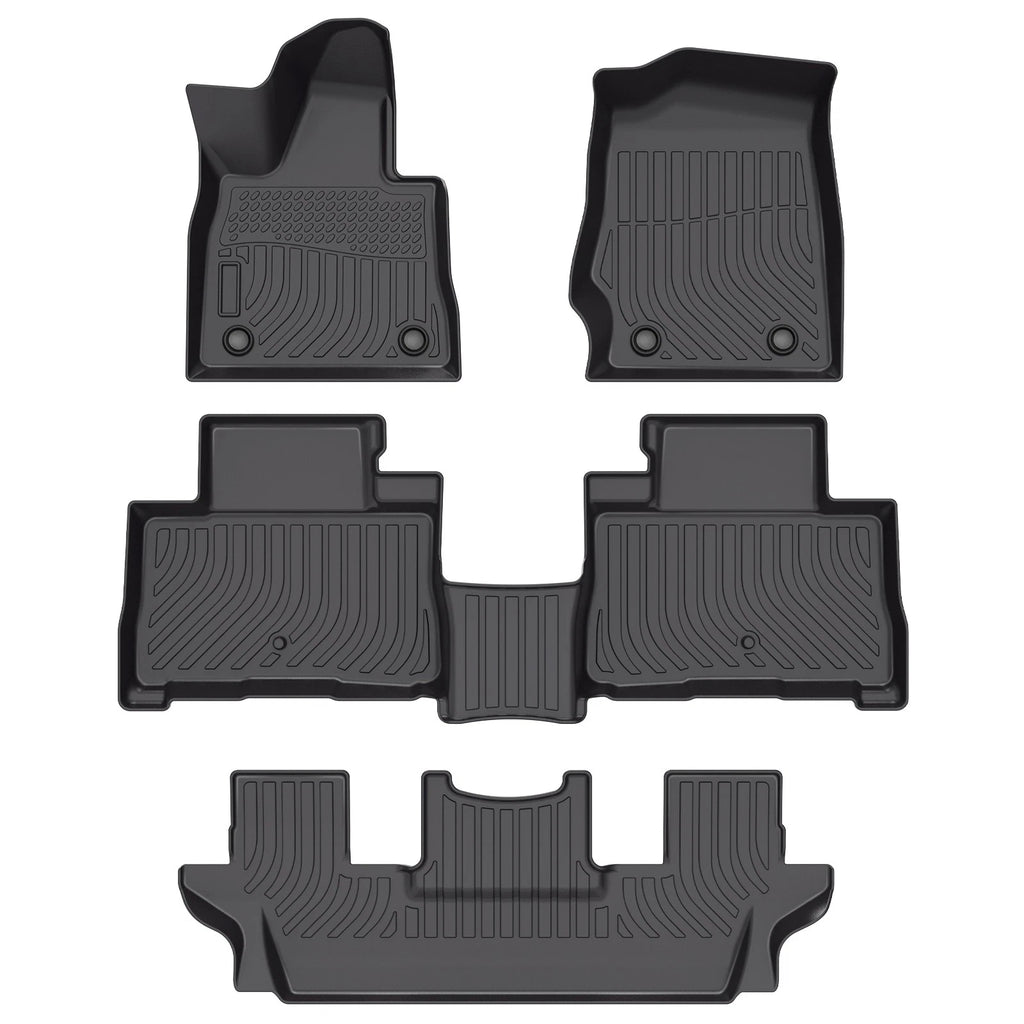 Set of 3 Row Floor Mats for Lincoln Aviator (2020–2025)